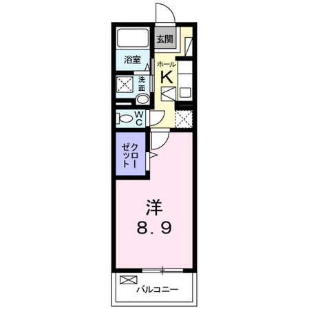 リヴェールの物件間取画像